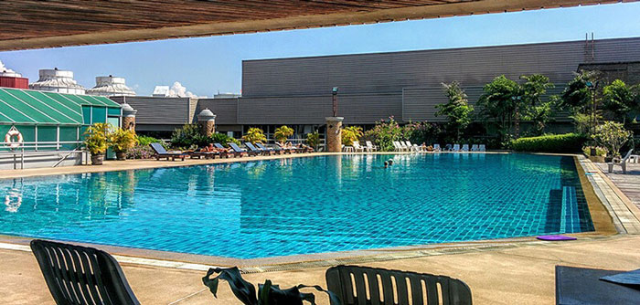 Rooftop Pool in Chiang Mai