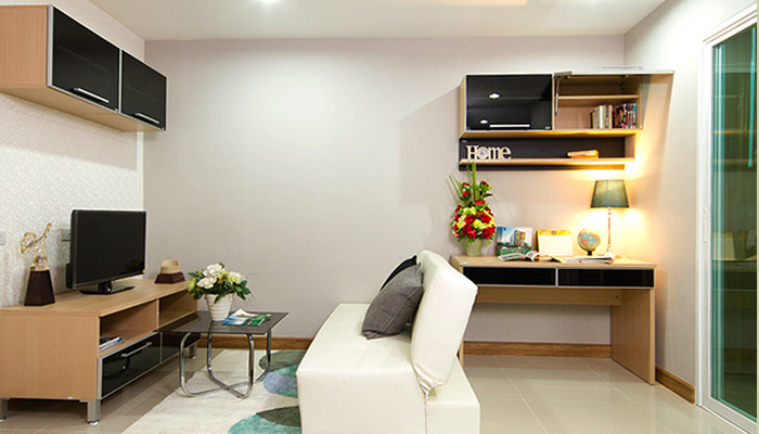 Pansook Quality Condo Living Room